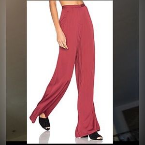 House of Harlow x Revolve Des Pants in Vino